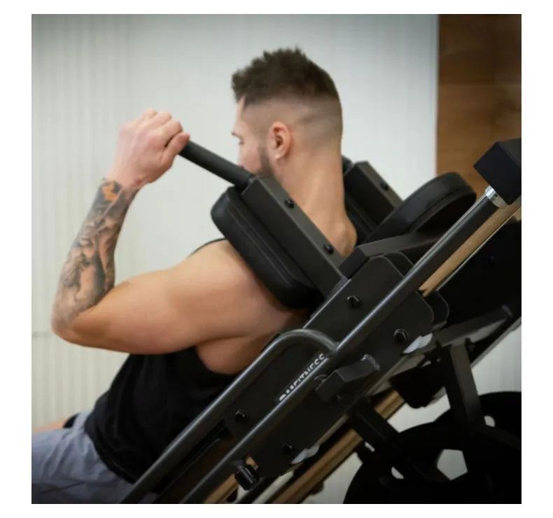 Presse à jambes et hack squat BH Fitness G530