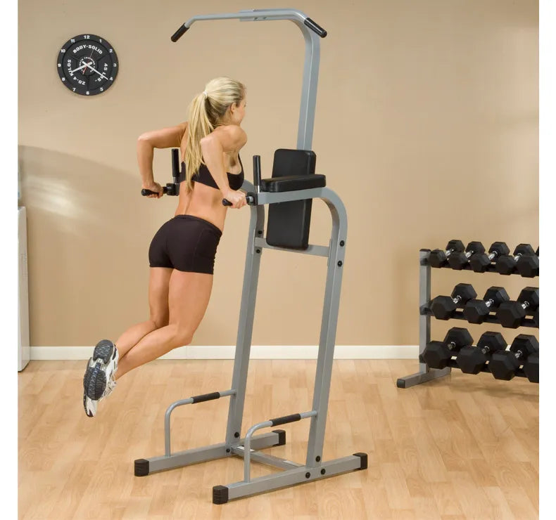 Body-Solid Powerline Vertical Knee Raise Chin Dip PVKC83X