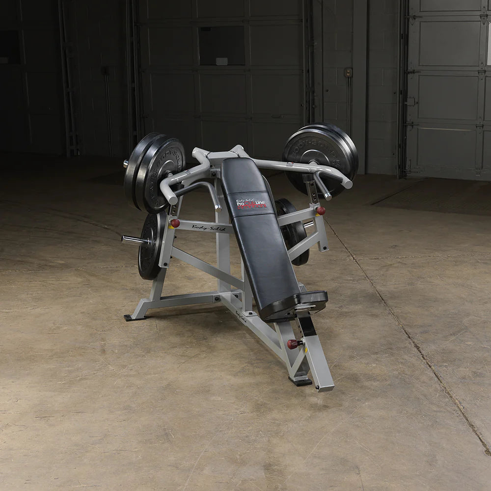 Développé couché incliné à effet de levier Body-Solid Pro Club Line LVIP