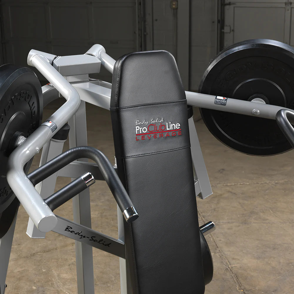 Presse à épaules à effet de levier Body-Solid Pro Club Line LVSP