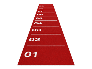 Piste de sprint Core 10 m x 1,5 m - Rouge