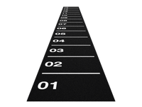 Sprinttrack Core 15 m x 1,5 m - Noir