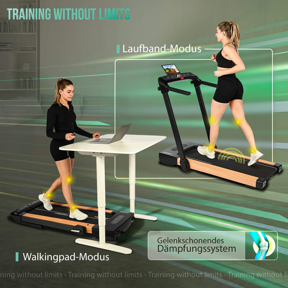 Christopeit 2 in 1 hout loopband