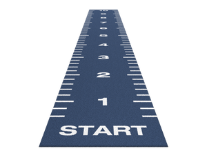 Sprinttrack Essential 10 m x 1,33 m - Bleu