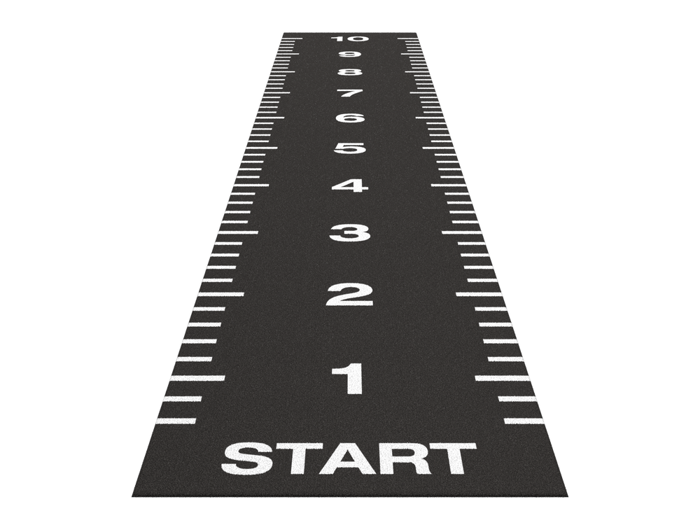 Sprinttrack Essential 10 m x 2 m - Anthracite