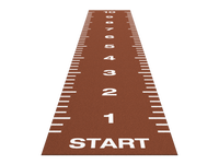 Piste de sprint Essential 10 m x 2 m - Rouge