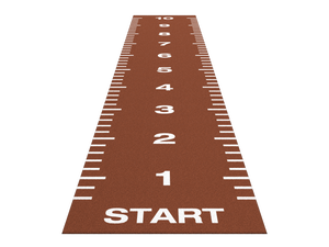 Piste de sprint Essential 10 m x 2 m - Rouge