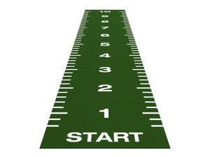 Piste de sprint Essential 10 m x 2 m - Vert