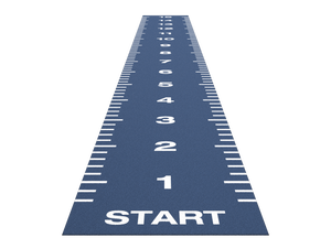 Sprinttrack Essential 15 m x 2 m - Bleu