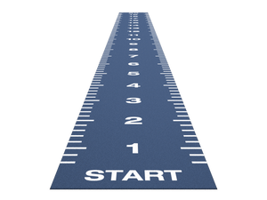 Sprinttrack Essential 20 m x 2 m - Bleu