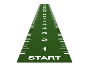 Piste de sprint Essential 20 m x 2 m - Vert