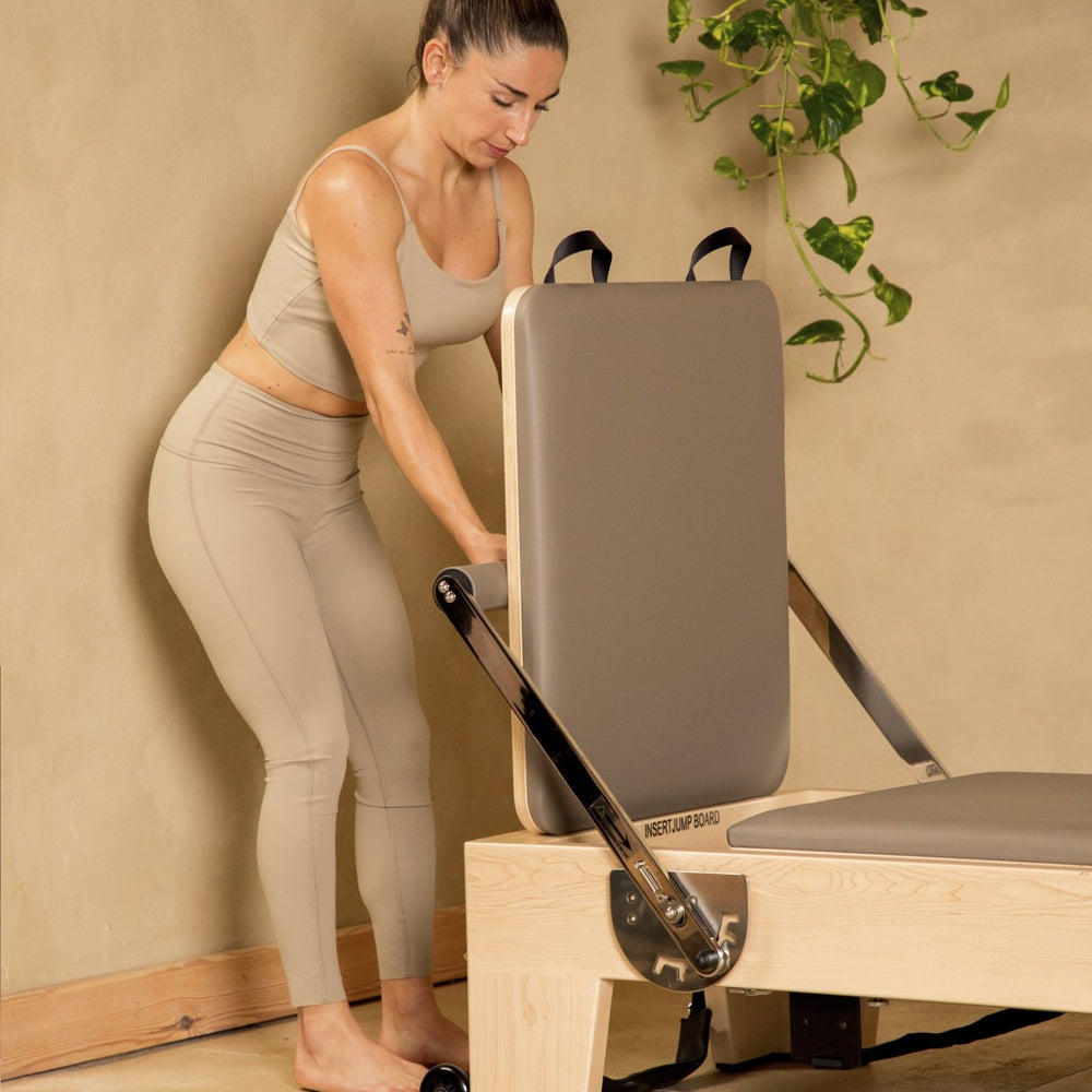 Elina Pilates Elite Reformer Iceberg Green