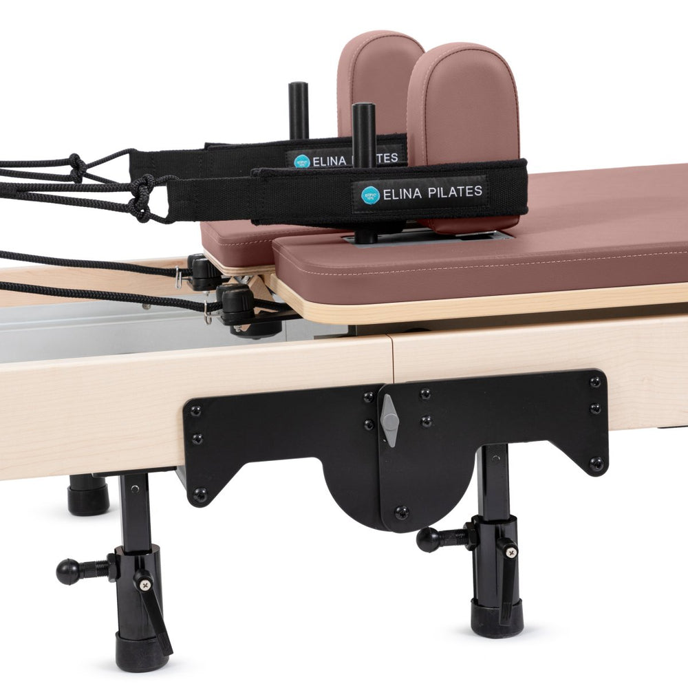 Elina Pilates Fold Reformer Aged Rose