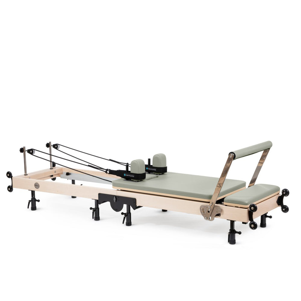 Elina Pilates Fold Reformer Iceberg Green