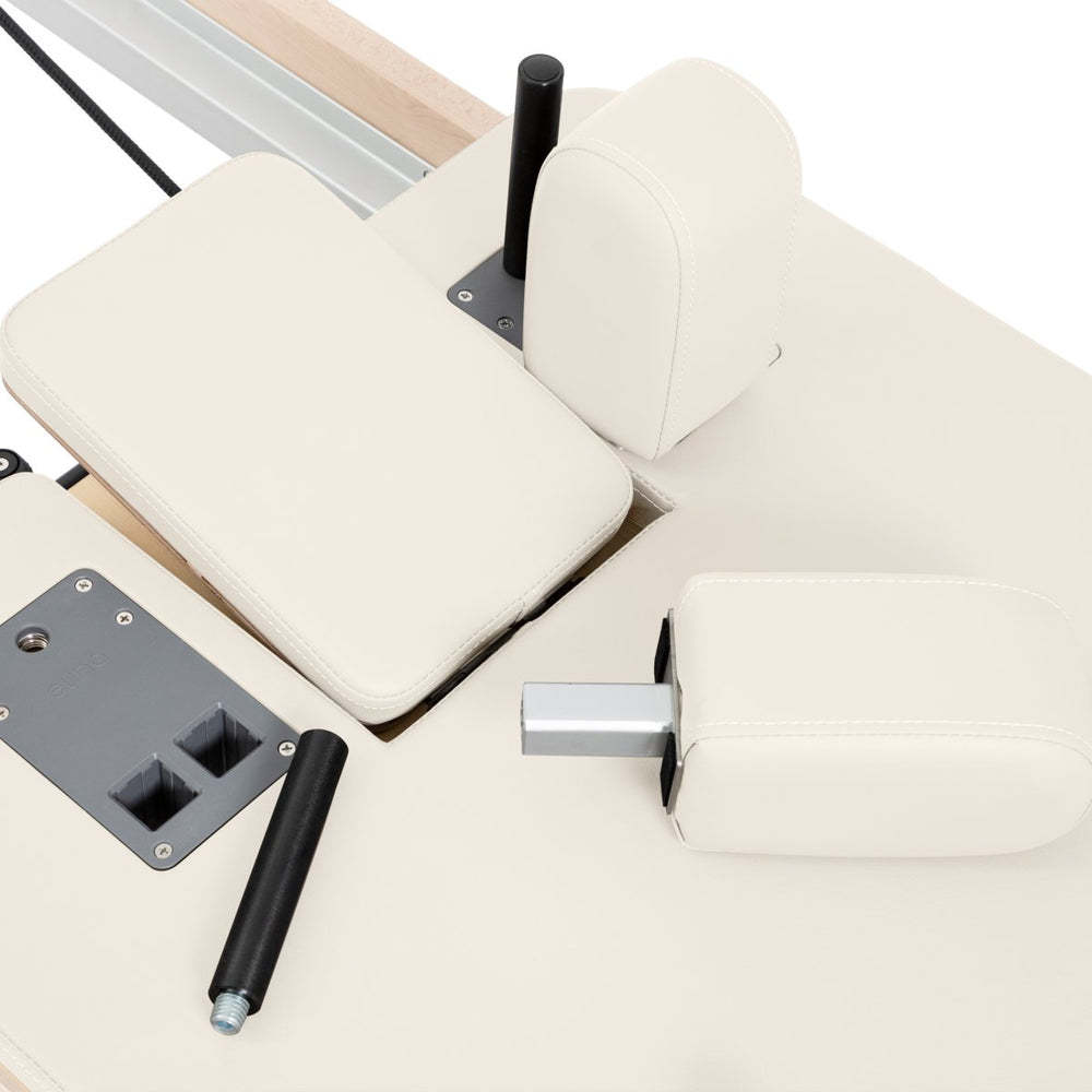 Elina Pilates Fold Reformer Ivory