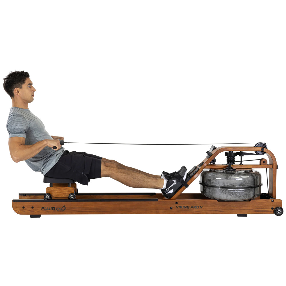 Fluid Rower Viking Pro V + SPH roeimachine