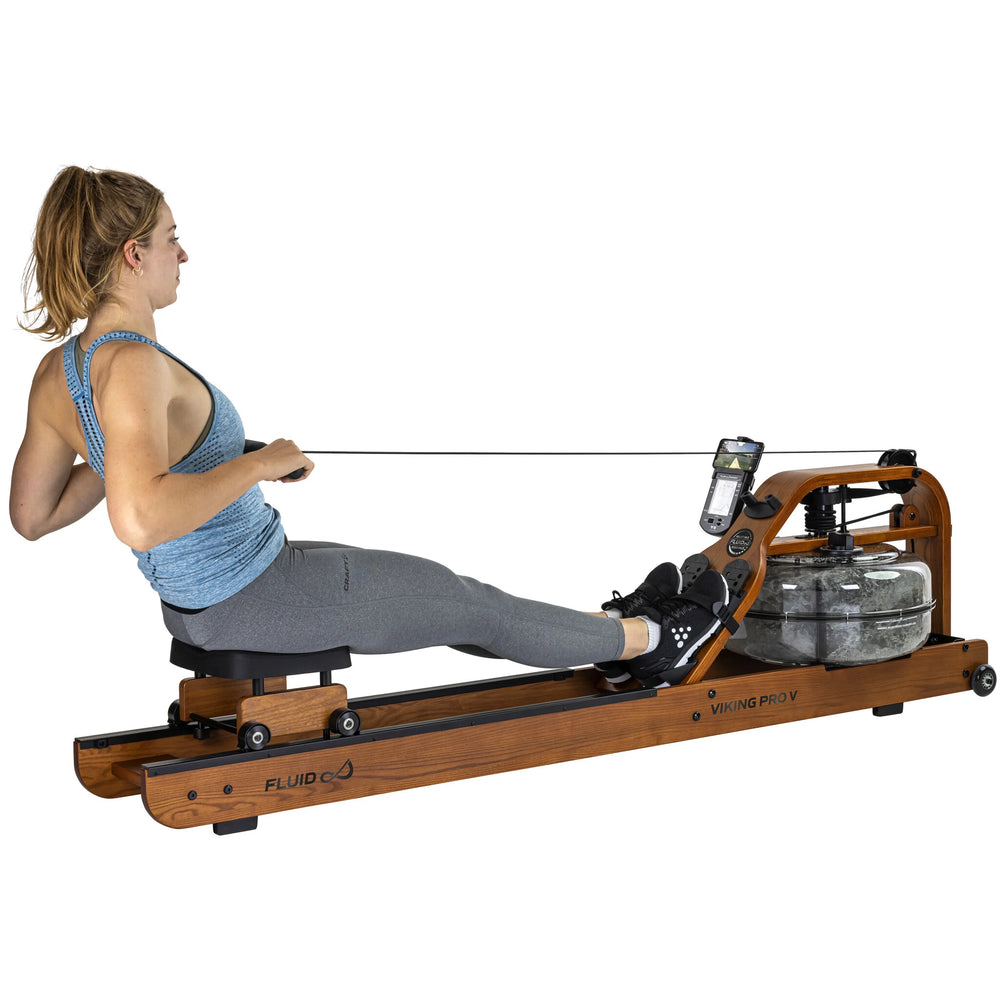 Fluid Rower Viking Pro V + SPH roeimachine