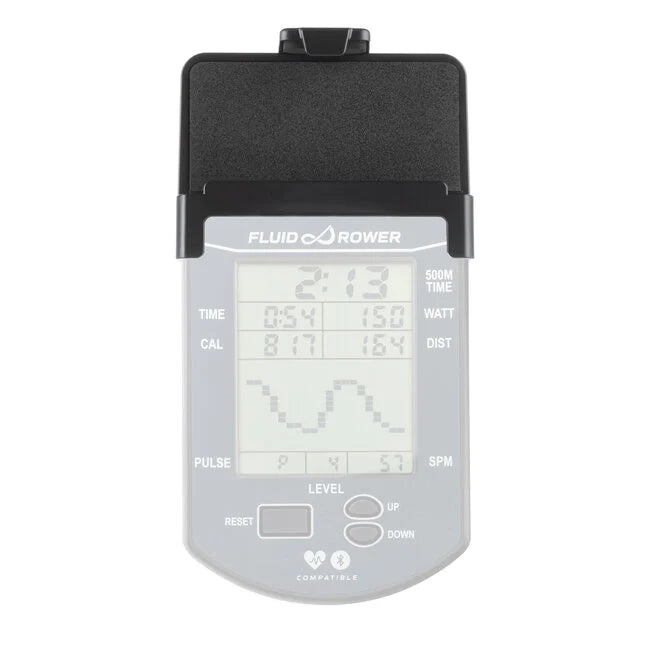 Fluid Rower rower telefoonhouder zwart V en, XL modellen