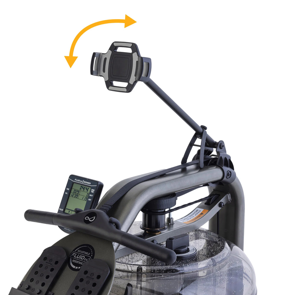 Support de tablette Fluid Rower long mega et apollo pro