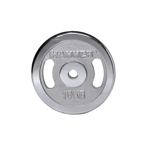 Disques de poids Hammer chromés 30 mm 10 kg
