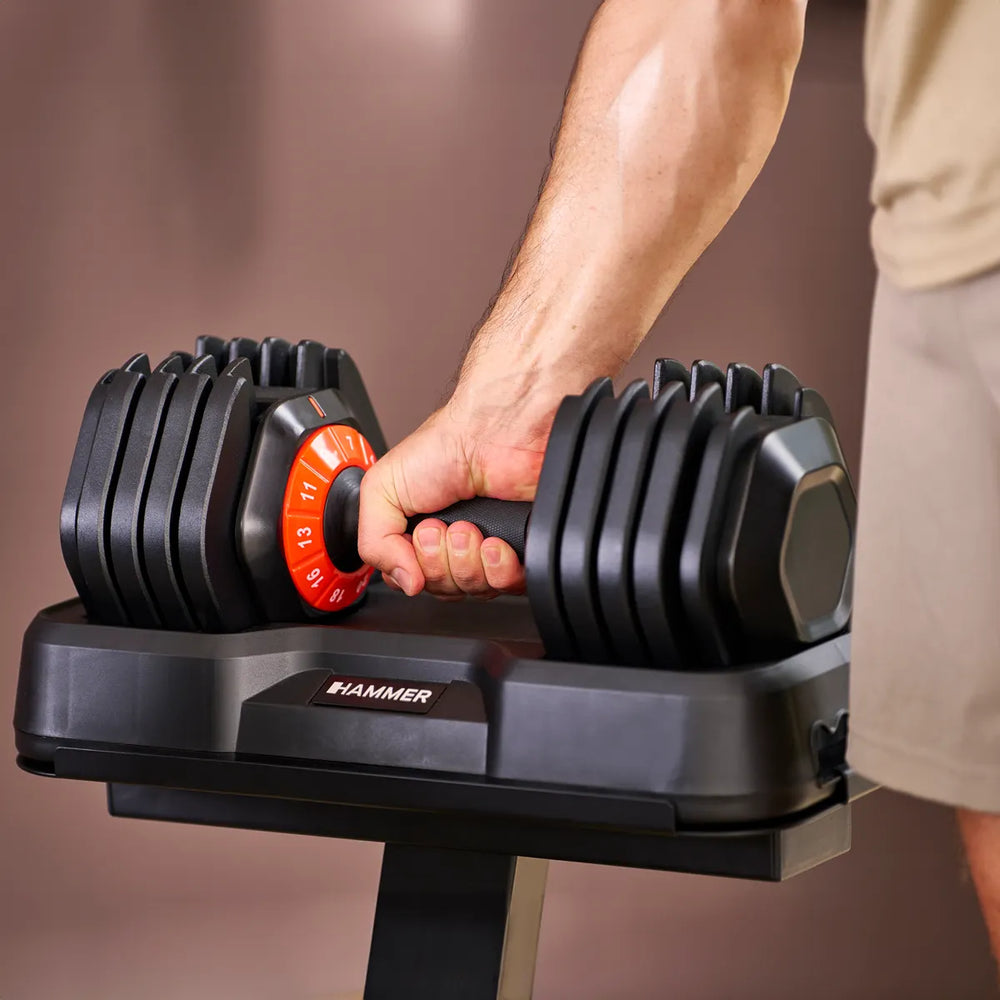 Hammer StrongLock 4.0 Adjustable Dumbbells Set 25 kg