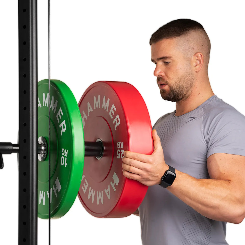 Hammer color bumper plate 50 mm / 25 kg