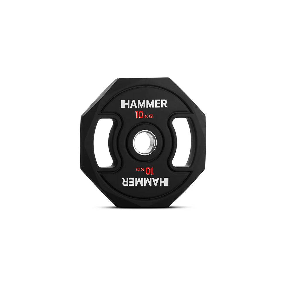 Hammer halterschijf octagon 50 mm / 10 kg