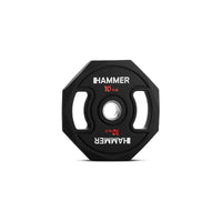 Hammer halterschijf octagon 50 mm / 10 kg