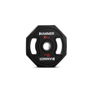 Hammer halterschijf octagon 50 mm / 10 kg