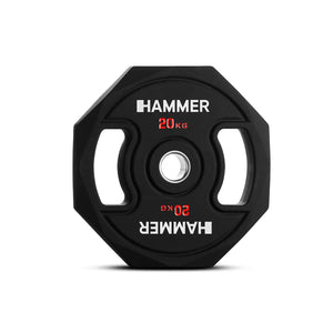Hammer halterschijf octagon 50 mm / 20 kg