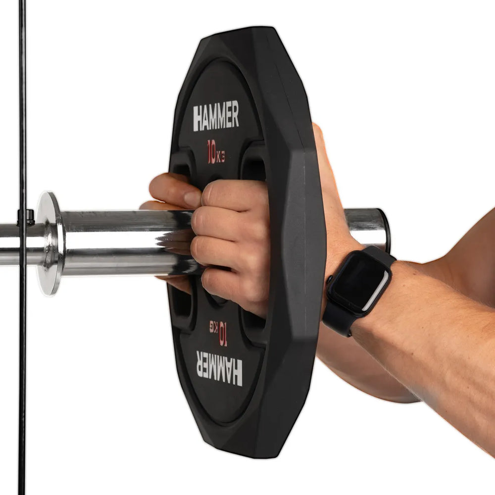 Hammer halterschijf octagon 50 mm / 10 kg