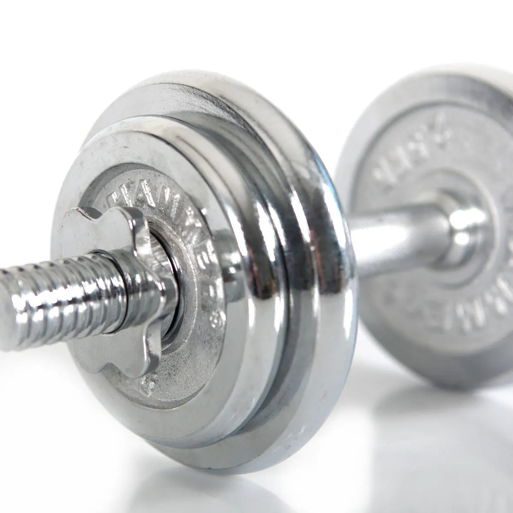 Ensemble d'haltères Hammer chromé 1x10 kg