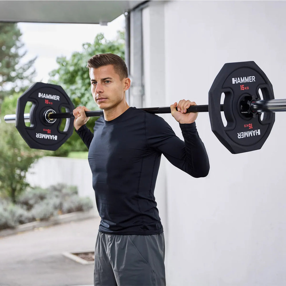 Barre d'haltères Hammer 183 cm / 50 mm / 250 kg