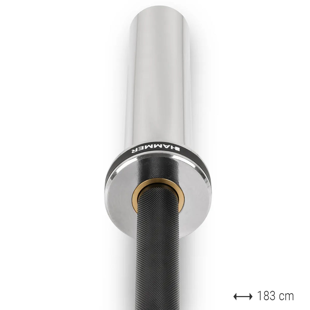 Barre d'haltères Hammer 220 cm / 50 mm / 350 kg