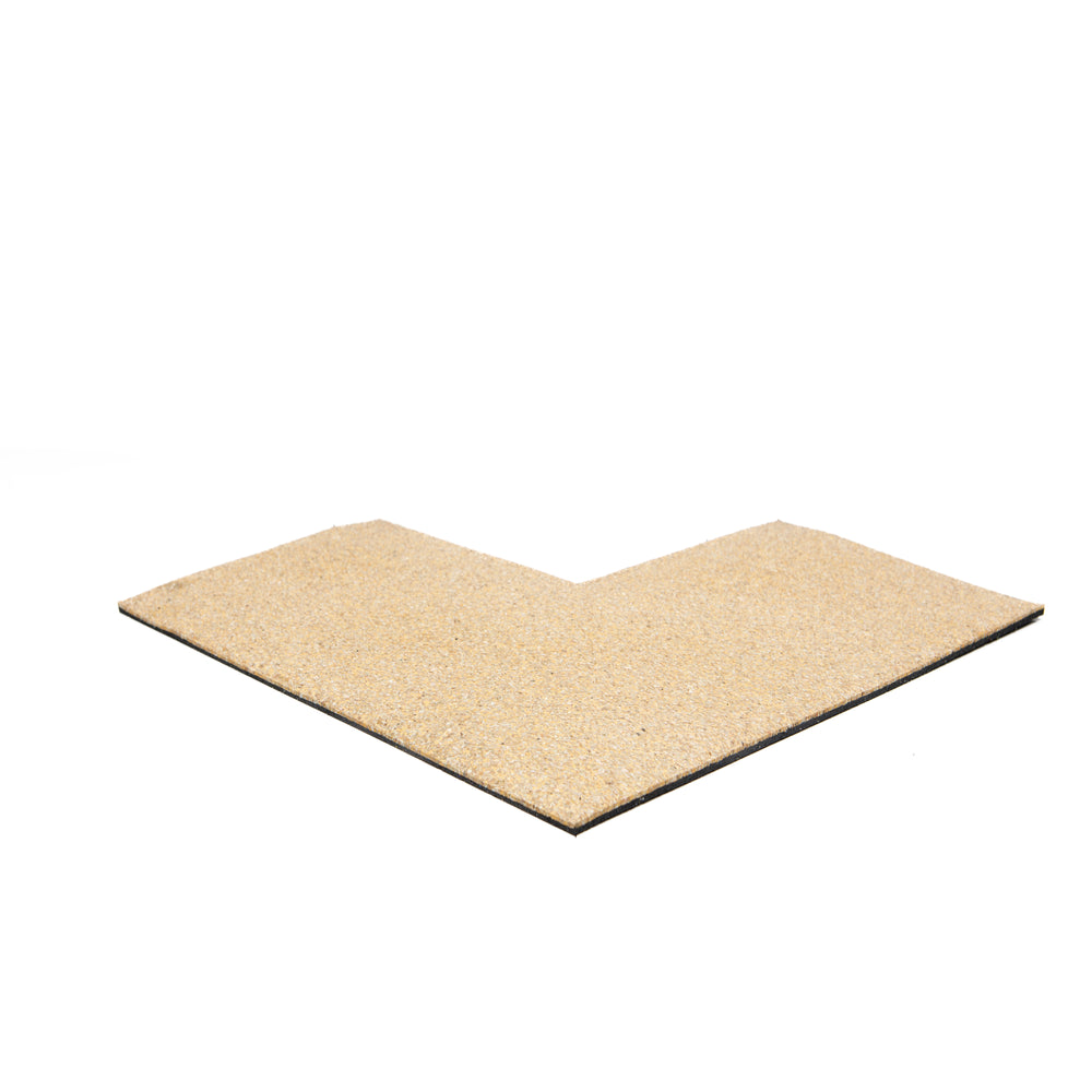 Hoekprofiel 500mm x 500mm x 20mm Desert