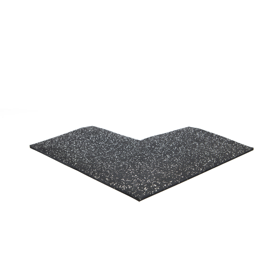 Hoekprofiel 500mm x 500mm x 20mm Lichtgrijs