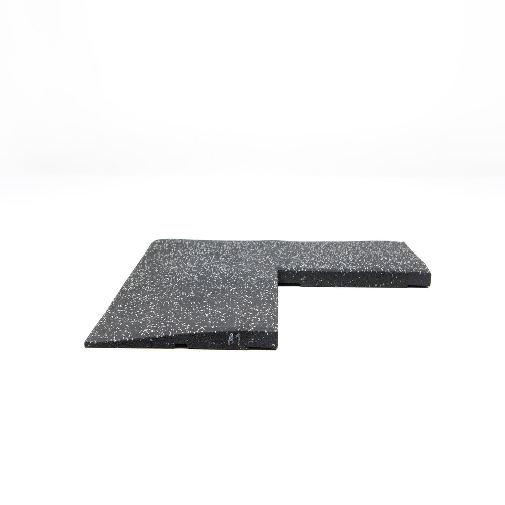 Hoekprofiel 500mm x 500mm x 20mm Lichtgrijs