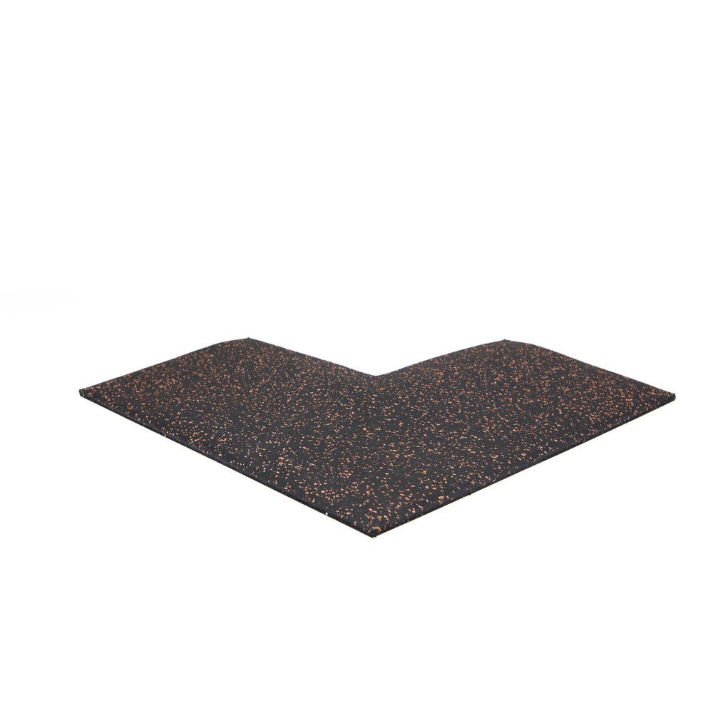 Hoekprofiel 500mm x 500mm x 20mm Rood