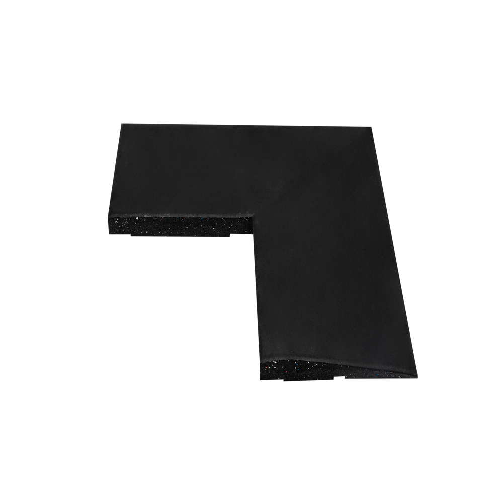 Hoekprofiel 500mm x 500mm x 30mm Pure Black