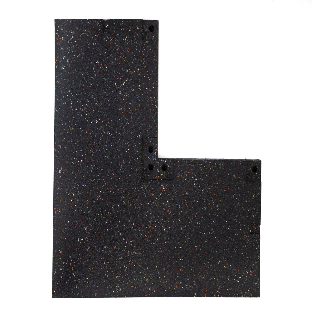 Hoekprofiel 500mm x 500mm x 40mm Pure Black