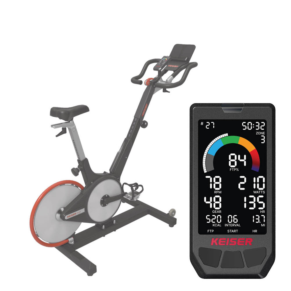 Keiser M3i indoor cycle