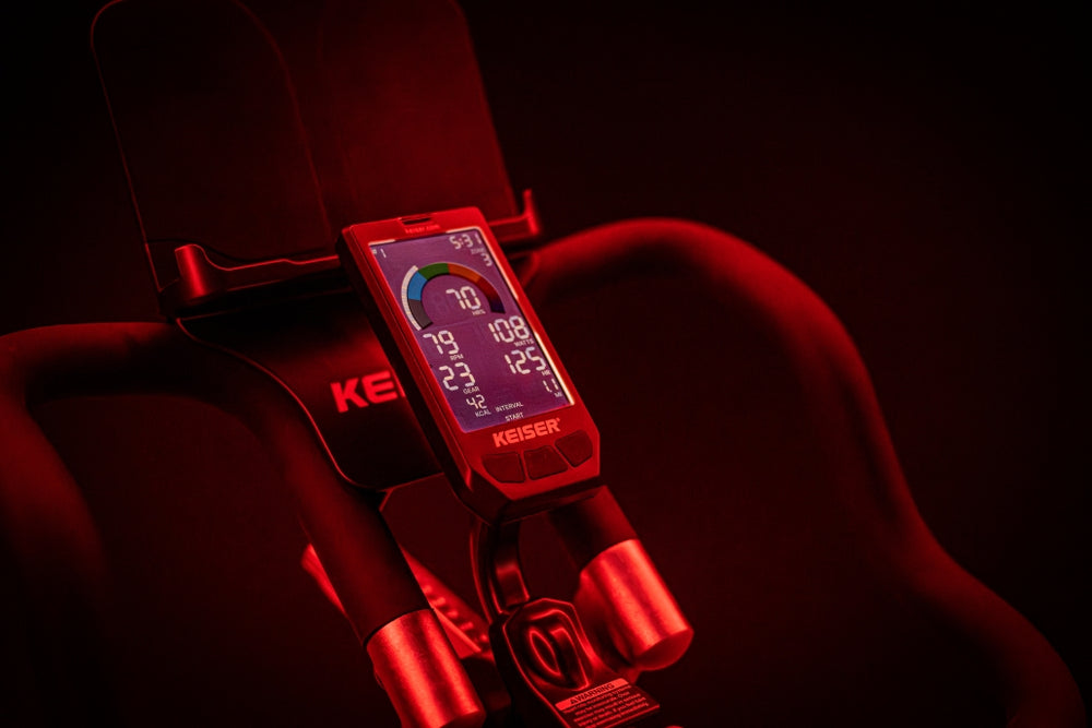 Keiser M3i indoor cycle