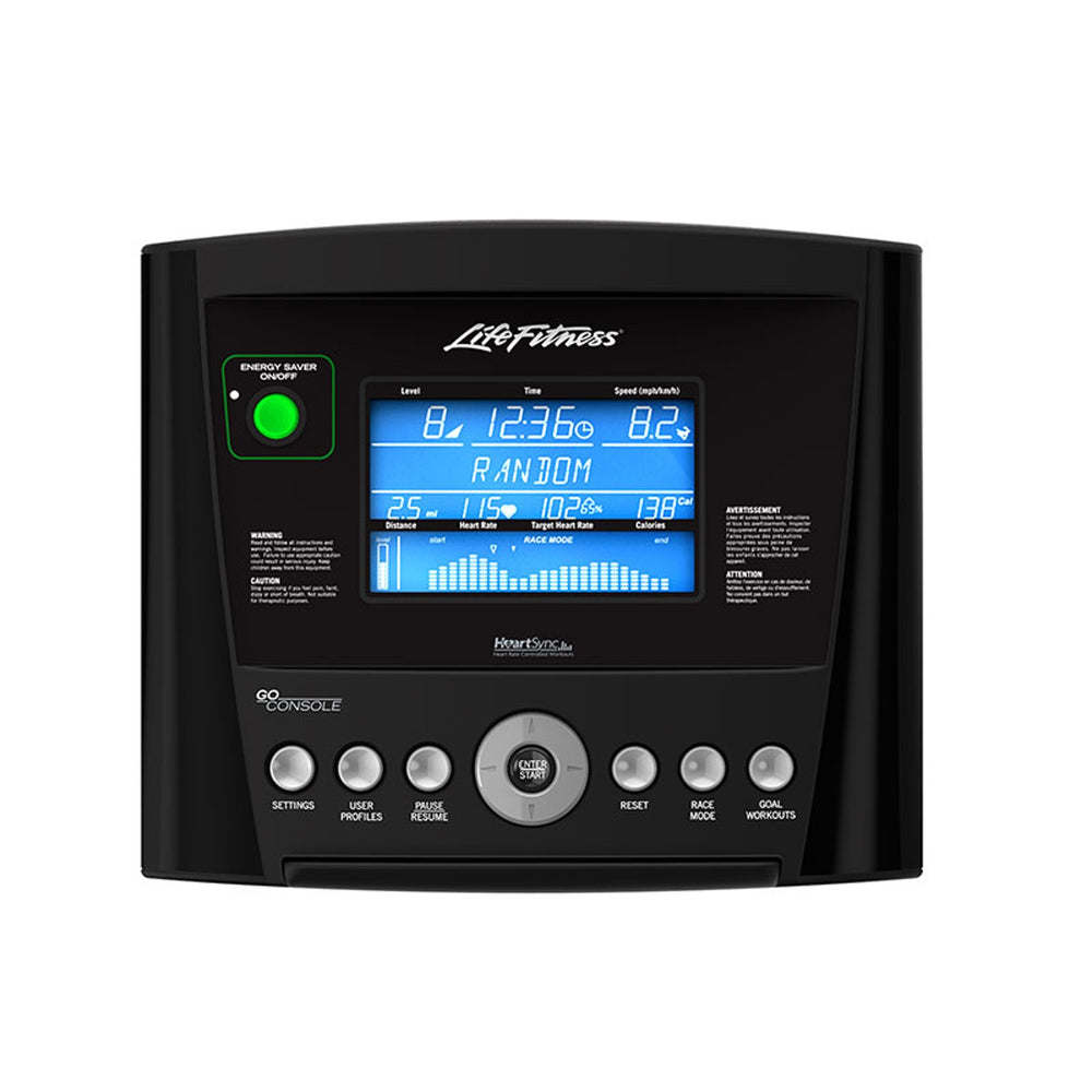Vélo elliptique Life Fitness E1 GO Console