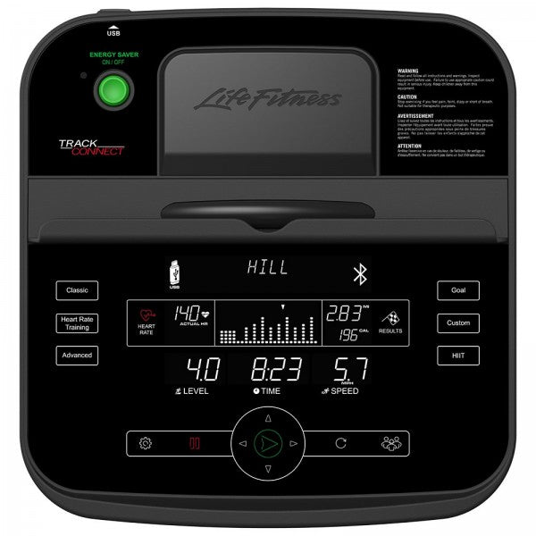 Life Fitness E3 Track Connect crosstrainer