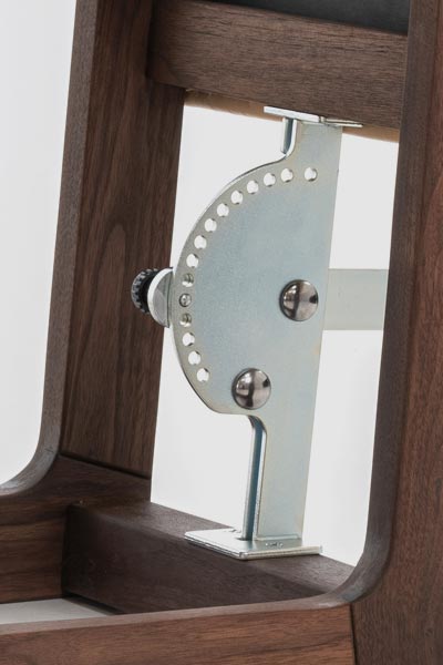 NoHrD TriaTrainer - Walnoot (zwart kunstleer)