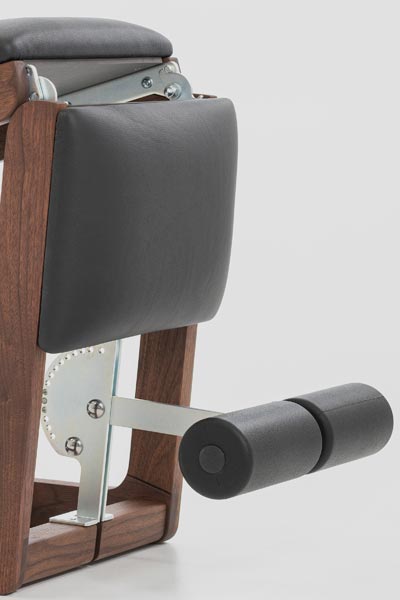 NoHrD TriaTrainer - Walnoot (zwart kunstleer)