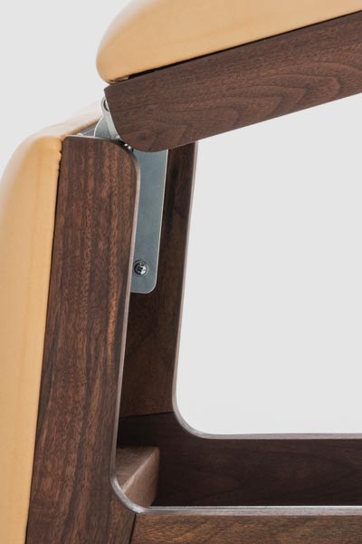 NoHrD TriaTrainer - Walnoot (beige leer)