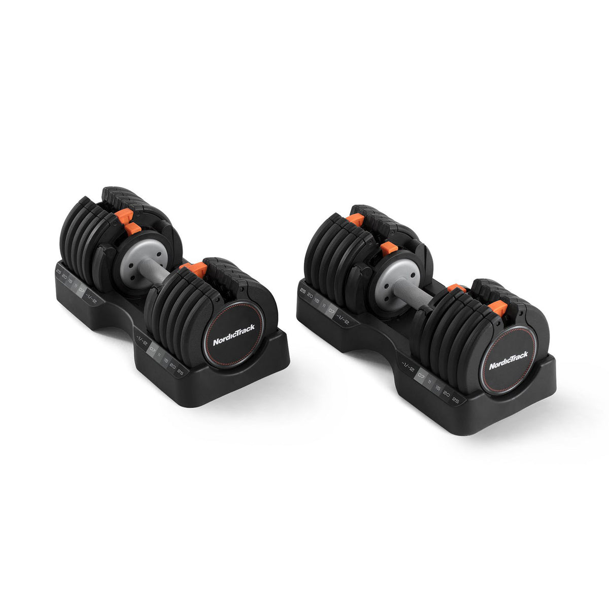 NordicTrack Adjustable Dumbbells Set 25 kg – FitnessKing