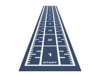 Sprinttrack Premium 10,4 m x 1,33 m - Bleu