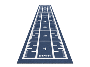 Sprinttrack Premium 10,4 m x 1,33 m - Bleu